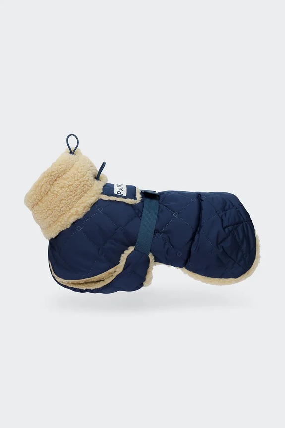 Παλτό σκύλου PAIKKA Quilted Sherpa Jacket 76 x 68 x 1,75 cm σκούρο μπλε 1046066
