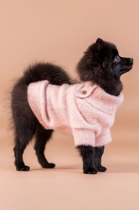 Πουλόβερ σκύλου PAIKKA Furry Knit Sweater 45 x 20 x 1,9 cm ροζ 1042103