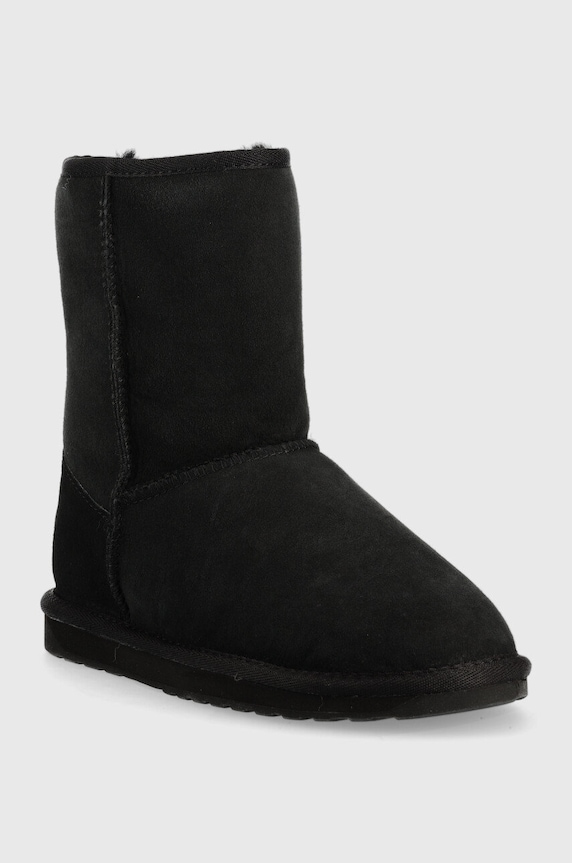 Emu Australia śniegowce zamszowe Stinger Lo W10002.BLACK czarny AA00