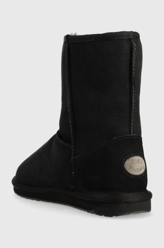 Obuwie Emu Australia śniegowce zamszowe Stinger Lo W10002.BLACK czarny