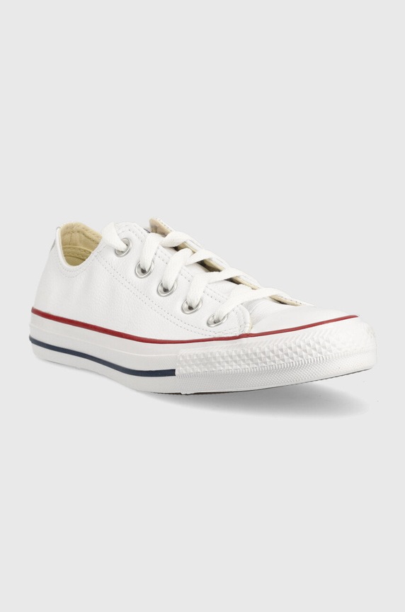 Converse - Tenisówki skórzane Chuck Taylor All Star C132173 biały AA00