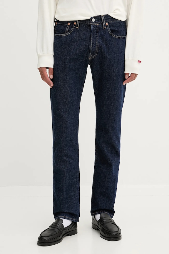 Levi's jeansy 501® LEVIS®ORIGINAL FIT granatowy 00501.0101
