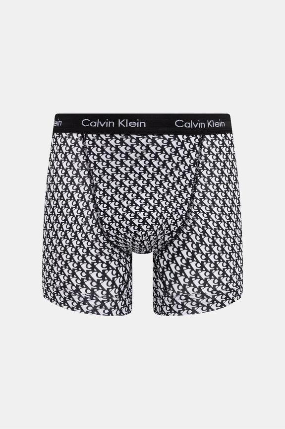 Calvin Klein Underwear bokserki męskie bawełniane z elastanem 3-pack 0000U2662G żółty SS26