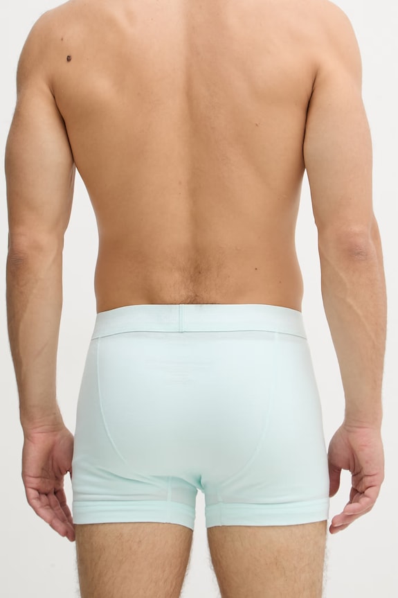 Calvin Klein Underwear boxerky pánske bavlnené s elastanom 3-pack 0000U2662G tyrkysová