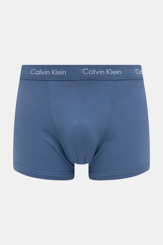 Odzież Calvin Klein Underwear bokserki męskie bawełniane z elastanem 3-pack 0000U2662G zielony