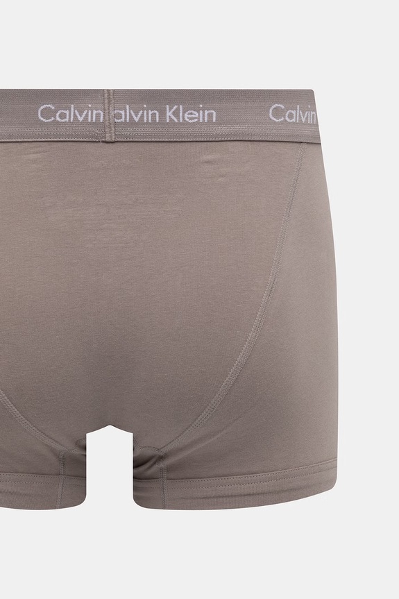 Calvin Klein Underwear bokserki męskie bawełniane z elastanem 3-pack 0000U2662G zielony