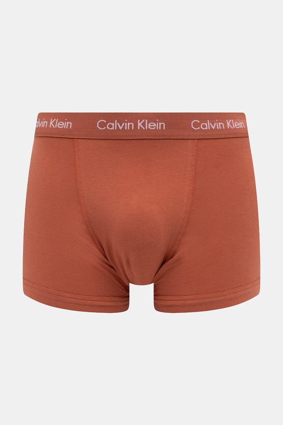 Odzież Calvin Klein Underwear bokserki męskie bawełniane z elastanem 3-pack 0000U2662G niebieski