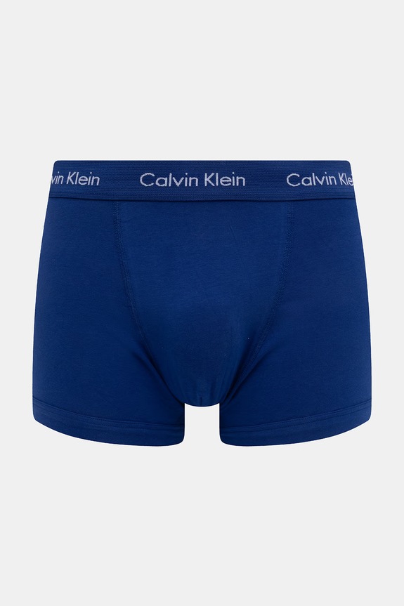 Calvin Klein Underwear bokserki męskie bawełniane z elastanem 3-pack niebieski 0000U2662G