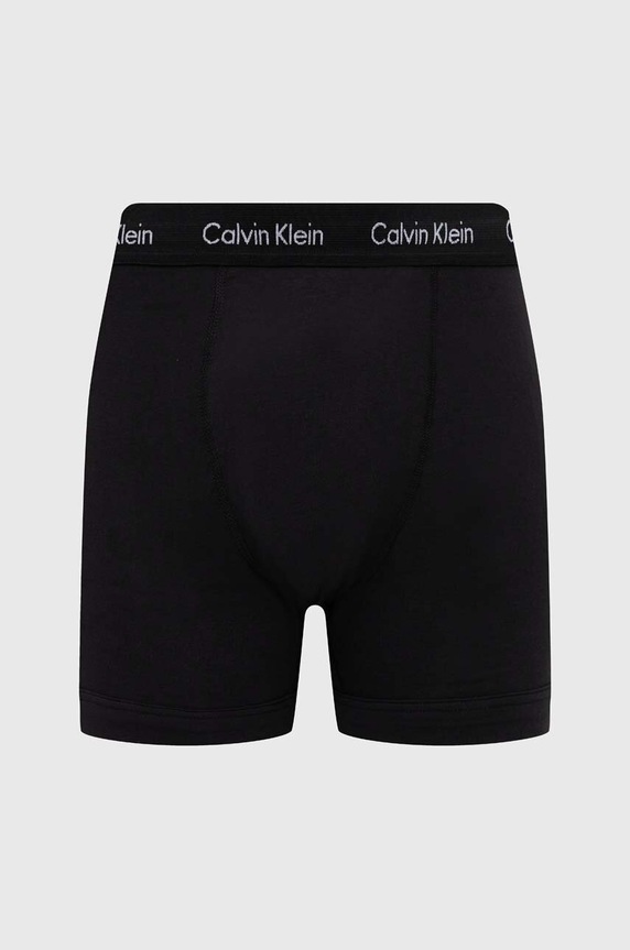 Calvin Klein Underwear bokserki męskie bawełniane z elastanem 3-pack 0000U2662G czarny SS26