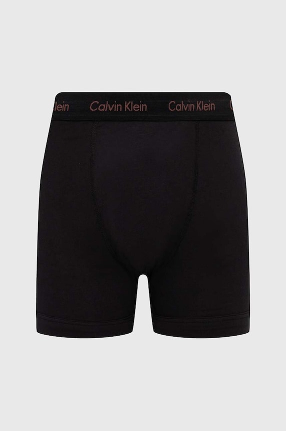 Calvin Klein Underwear bokserki męskie bawełniane z elastanem 3-pack czarny 0000U2662G