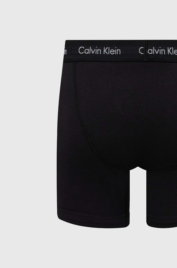 Calvin Klein Underwear bokserki męskie bawełniane z elastanem 3-pack 0000U2662G czarny