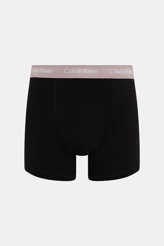 Calvin Klein Underwear bokserki męskie bawełniane z elastanem 3-pack 0000U2662G czarny SS26