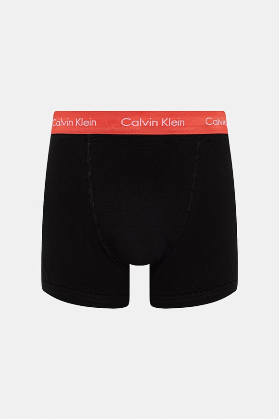 Odzież Calvin Klein Underwear bokserki męskie bawełniane z elastanem 3-pack 0000U2662G czarny