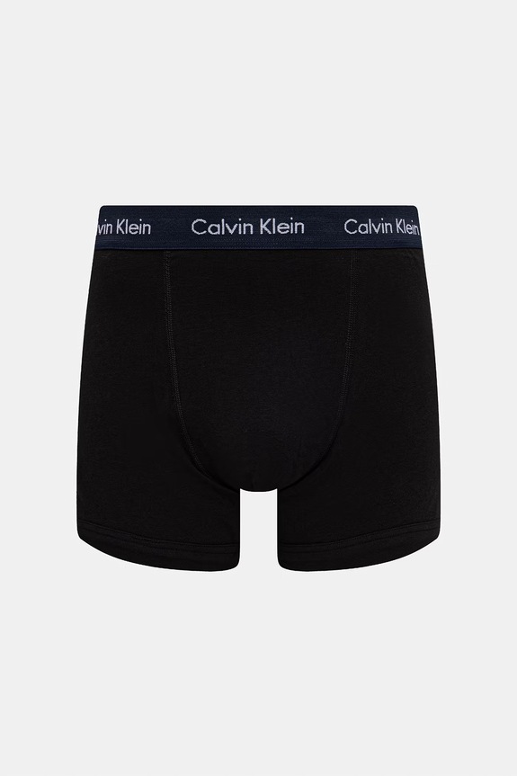 Calvin Klein Underwear bokserki męskie bawełniane z elastanem 3-pack czarny 0000U2662G