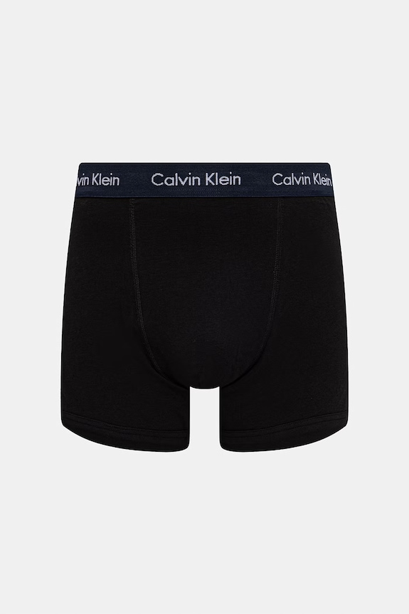 Calvin Klein Underwear bokserki męskie bawełniane z elastanem 3-pack czarny 0000U2662G