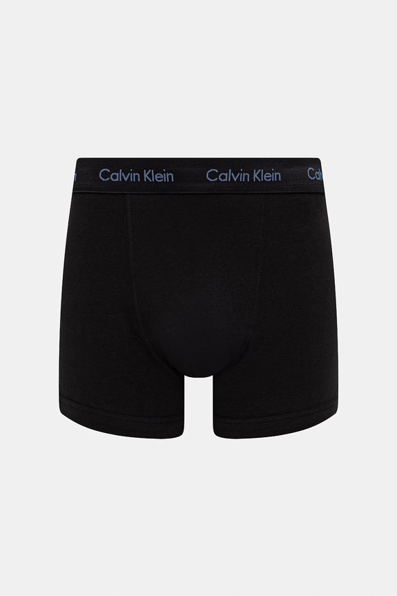 Odzież Calvin Klein Underwear bokserki męskie bawełniane z elastanem 3-pack 0000U2662G czarny