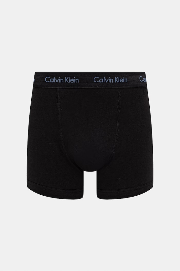 Odzież Calvin Klein Underwear bokserki męskie bawełniane z elastanem 3-pack 0000U2662G czarny