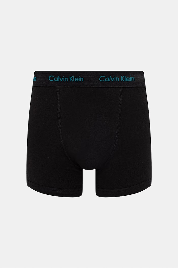 Calvin Klein Underwear bokserki męskie bawełniane z elastanem 3-pack czarny 0000U2662G