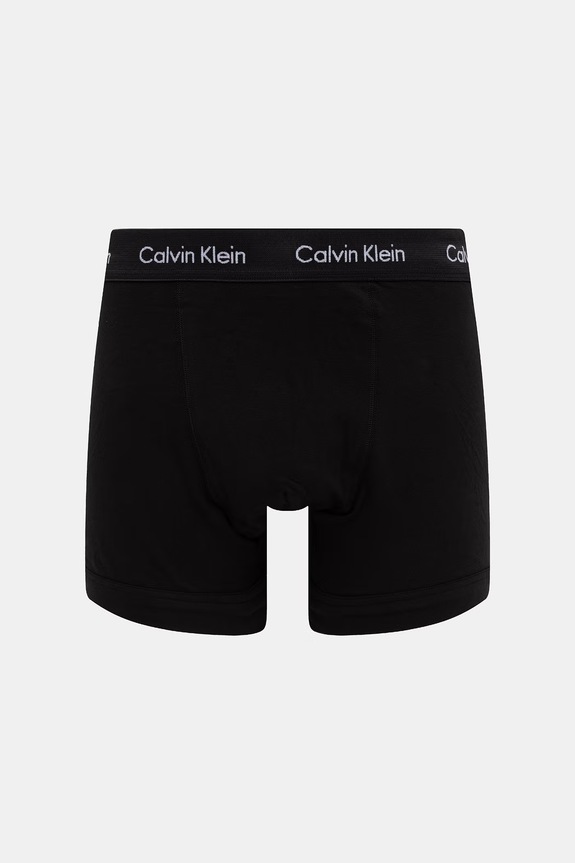 Calvin Klein Underwear boxerky pánske bavlnené s elastanom 3-pack 0000U2662G čierna SS26