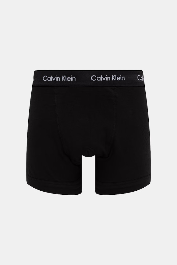 Calvin Klein Underwear boxerky pánske bavlnené s elastanom 3-pack 0000U2662G čierna SS26