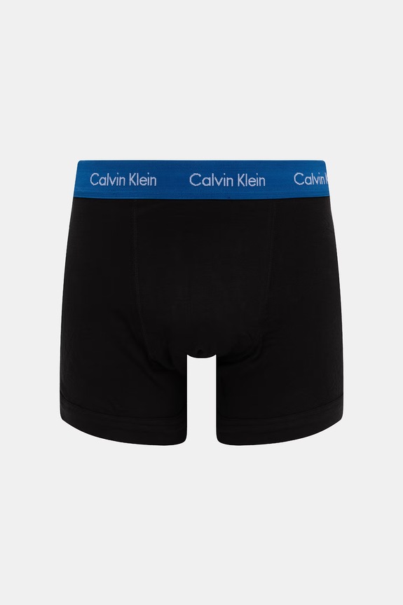 Calvin Klein Underwear boxerky pánske bavlnené s elastanom 3-pack čierna 0000U2662G