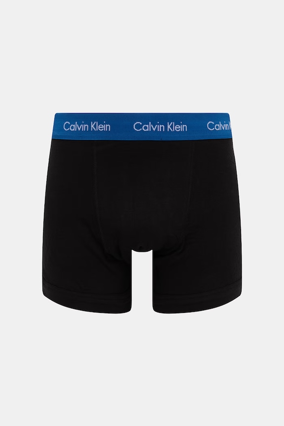 Calvin Klein Underwear boxerky pánske bavlnené s elastanom 3-pack čierna 0000U2662G