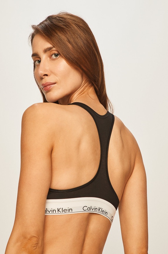 Calvin Klein Underwear biustonosz 0000F3785E czarny AA00