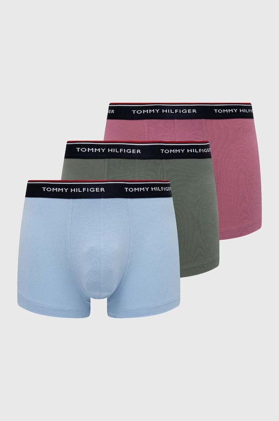 Tommy Hilfiger bokserki 3-pack dzianina multicolor 1U87903842