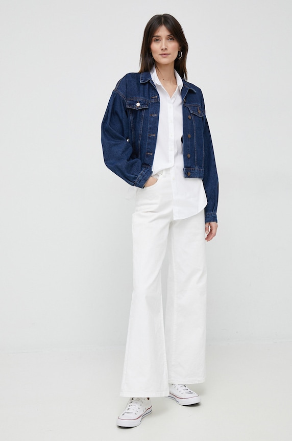 Ruházat Tommy Hilfiger - Ing 1M87647510 fehér