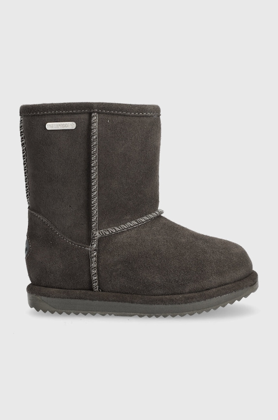 Emu Australia - Nízké dětské kozačky Brumby Lo 24-36 šedá K10773.CHAR