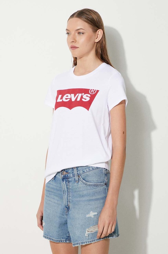 Levi's The Perfect Graphic Tee White white 17369.0053