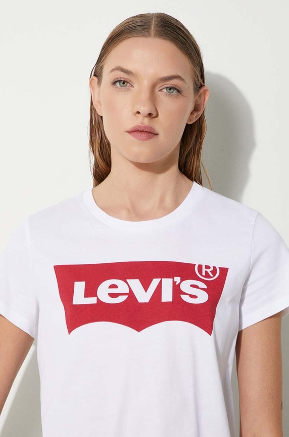 Levi's The Perfect Graphic Tee White 17369.0053 white