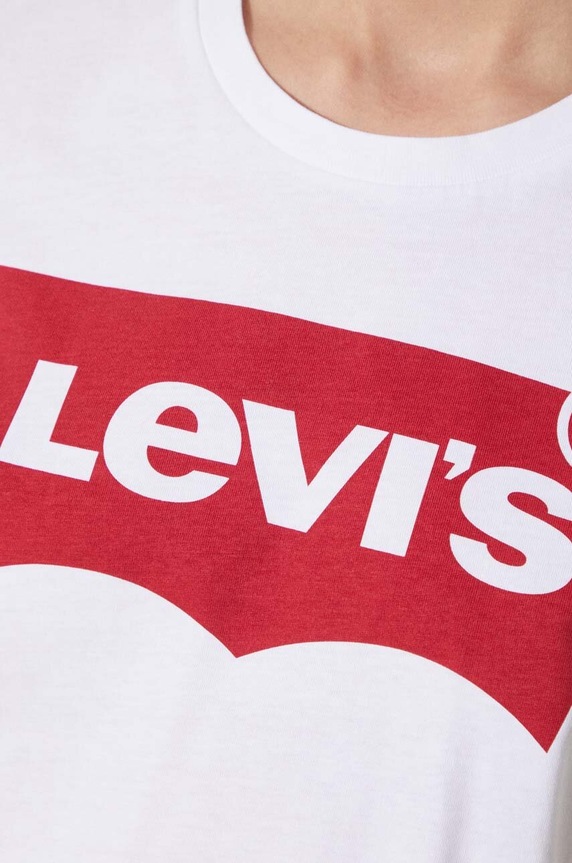 Levi's The Perfect Graphic Tee White 17369.0053