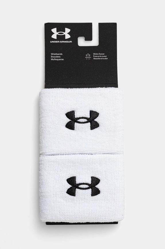 Under Armour - Opaska (2-pack) 1276991 trening biały 1276991