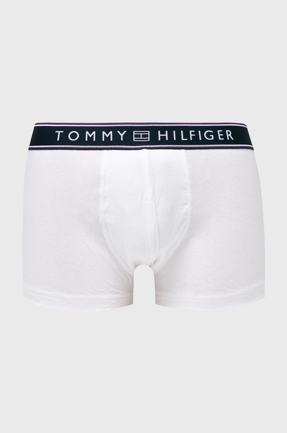 Tommy Hilfiger - Μποξεράκια εφαρμοστό σορτς μπόξερ λευκό 1U87906050