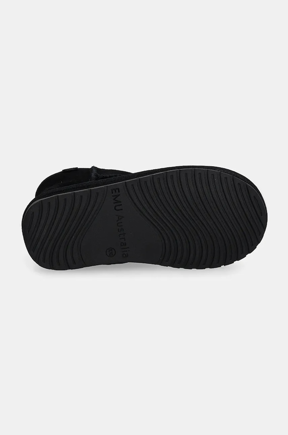 Emu Australia cizme de zapada din piele intoarsa K10103.BLAK