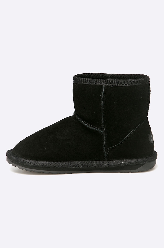 Emu Australia cizme de zapada din piele intoarsa K10103.BLAK