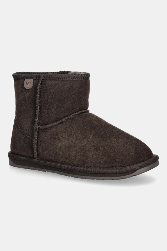 Emu Australia botki płaski brązowy K10103.CHOC