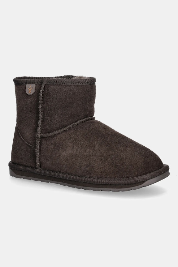 Emu Australia botki płaski brązowy K10103.CHOC