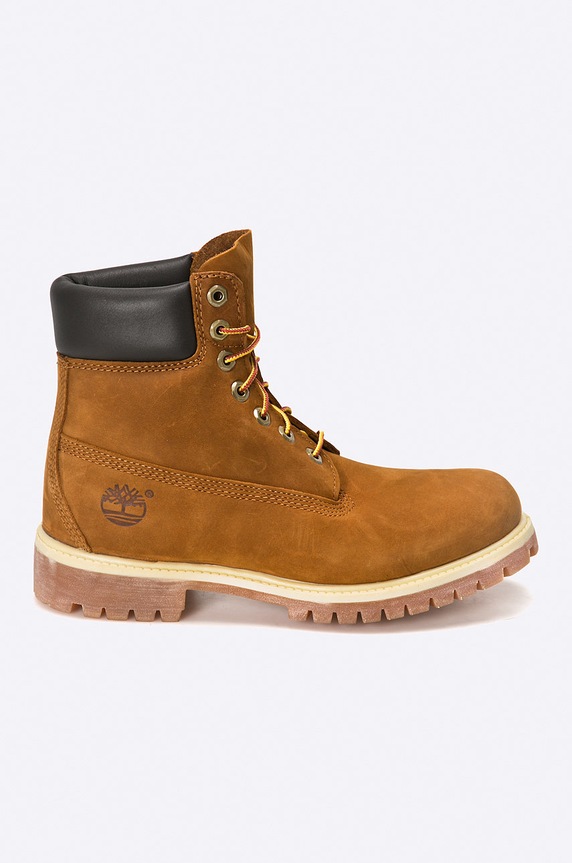 Timberland trapery zamszowe Premium 6 Inch Boot skóra zamszowa brązowy TB0720668271
