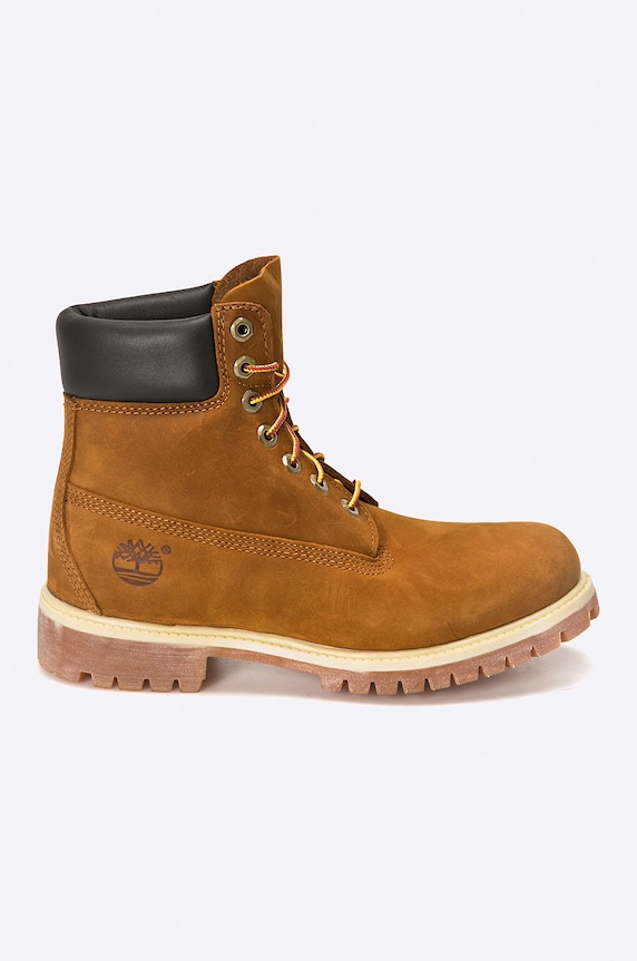 Timberland trapery zamszowe Premium 6 Inch Boot skóra zamszowa brązowy TB0720668271