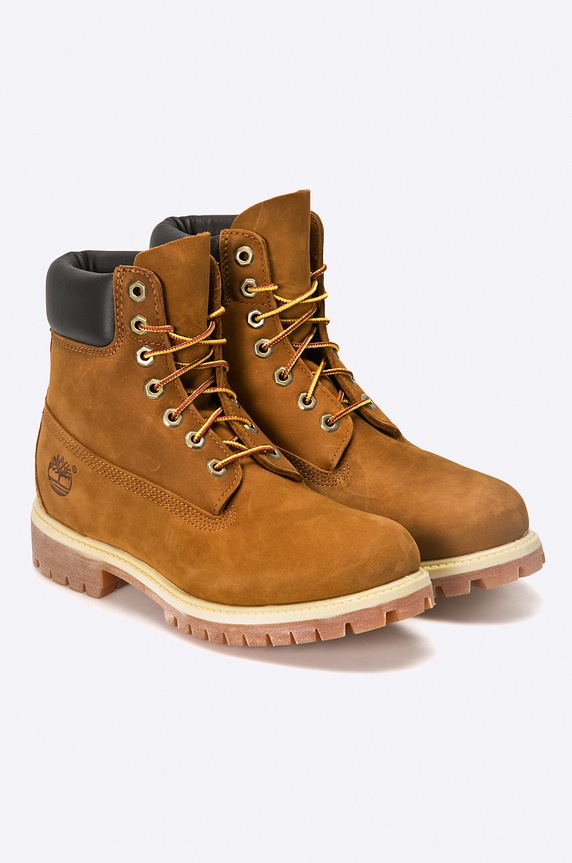 Timberland trapery zamszowe Premium 6 Inch Boot TB0720668271 brązowy AW24