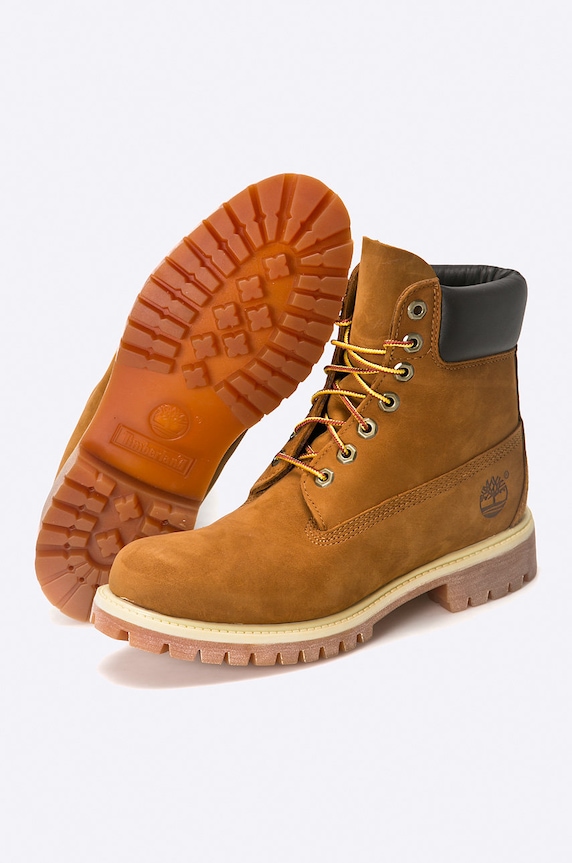 Timberland trapery zamszowe Premium 6 Inch Boot TB0720668271 brązowy