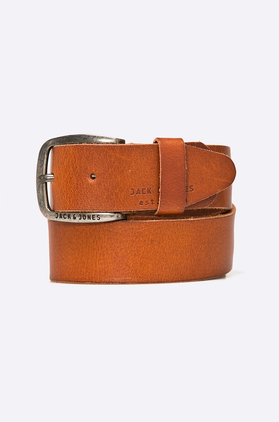 Jack & Jones - Pásek Paul hnědá 12111286