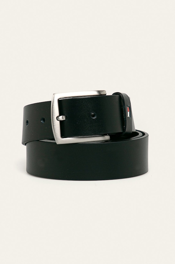 Tommy Hilfiger - Pasek Denton E3578A1208 czarny E3578A1208