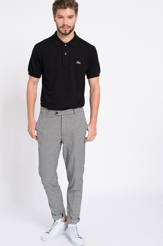 Lacoste - Poló L1212.031 fekete AW24