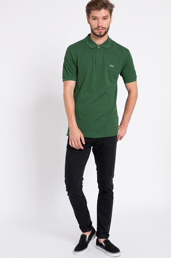 Lacoste - Πόλο L1212.132 πράσινο AW24