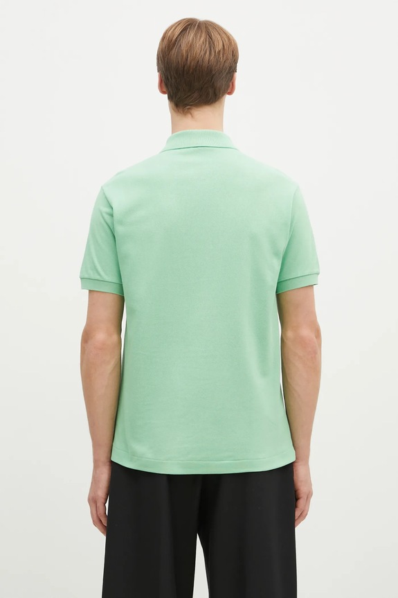 Oblečení Bavlněné polo tričko Lacoste L1212 zelená