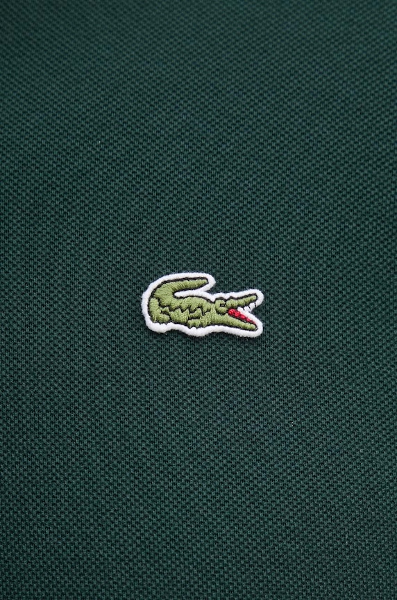 Pamučna polo majica Lacoste L1212 zelena