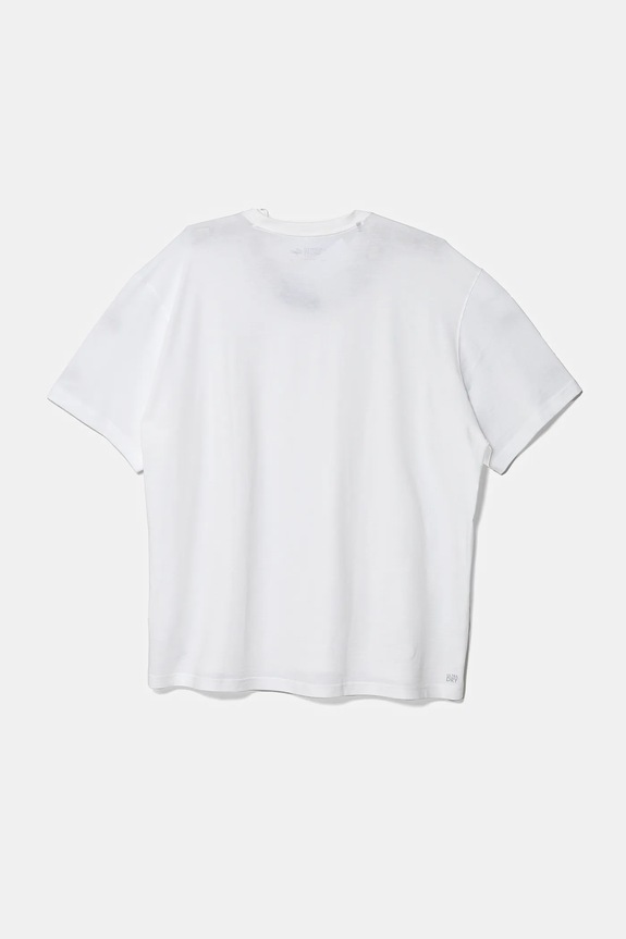 Lacoste T-shirt męski bawełniany TH7618 beżowy SS26